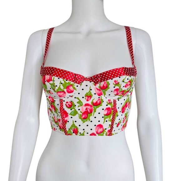 vintage victoria’s secret coquette corset top - Picture 2 of 6